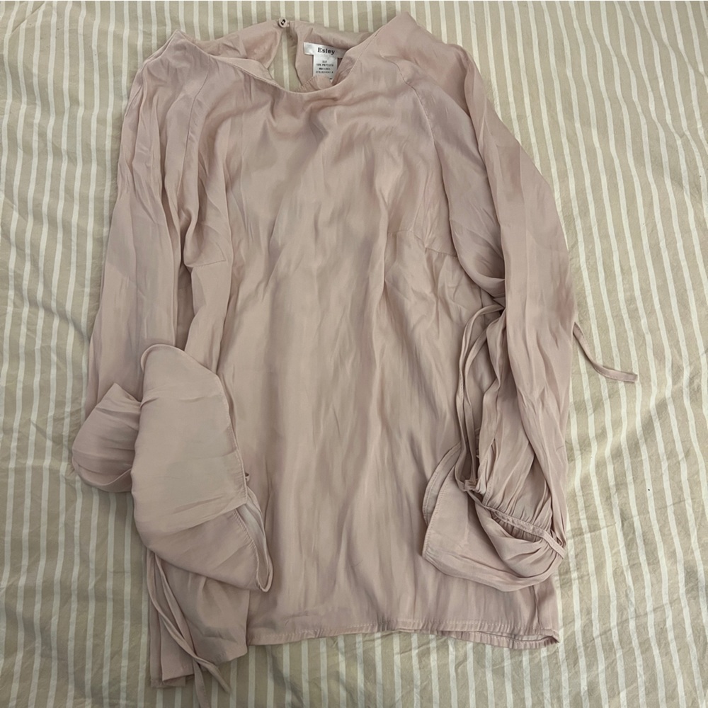 ESLEY - BLUSH COLOR LONGSLEEVE